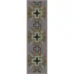 S0276SND201 Sacha Knight Temple Sand 2x8 Runner
