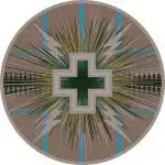 S0276SND201 Sacha Knight Temple Sand 8ft Round