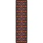 Saddle Blanket Periwinkle 2x8 ST V