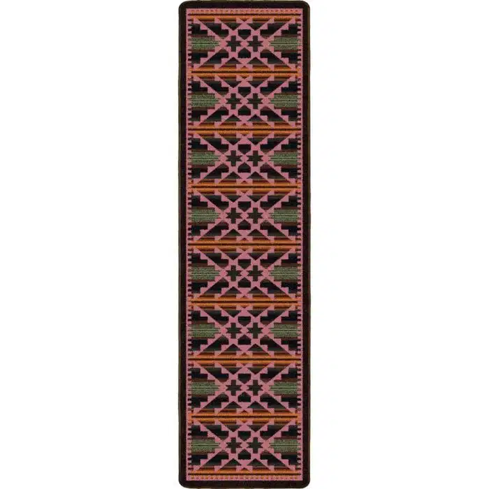 Saddle Blanket Periwinkle 2x8 ST V