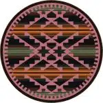 Saddle Blanket Periwinkle 8RD ST V