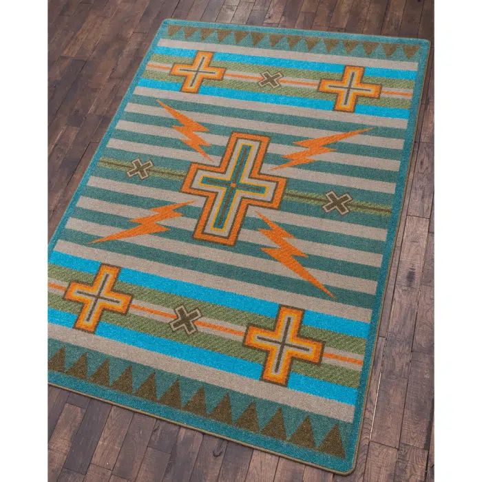 Tempest Turquoise Angled