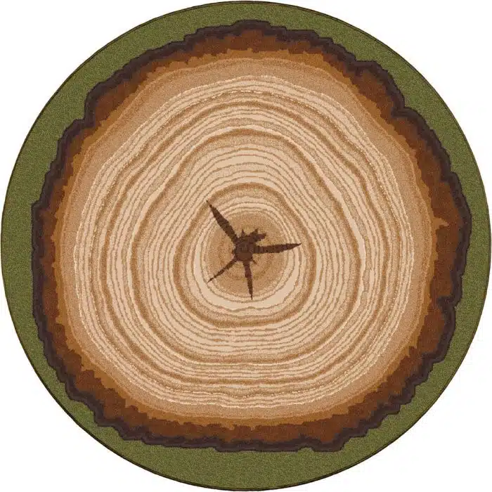 Tree Stump Natural 6RD ST V