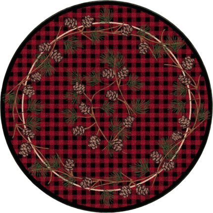 Wooded Pines Red 2 1