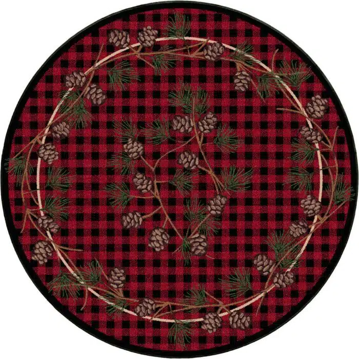 Wooded Pines Red 2 1