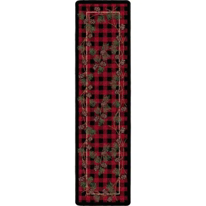 Wooded Pines Red 3 1