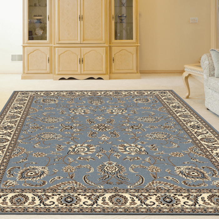 Alba Greyblue 1426 Traditional Rugs