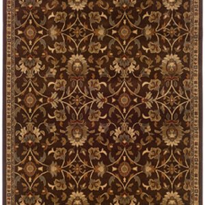 ESSY RUGS AMELIA 2331K Brown/ Beige Area Rugs