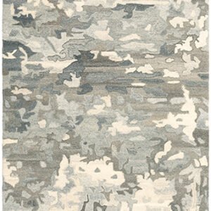 ESSY RUGS ANASTASIA 68006 Grey/ Charcoal Area Rugs
