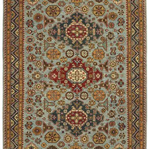 ESSY RUGS ANGORA 12306 Blue/ Gold Area Rugs