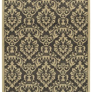 ESSY RUGS BRENTWOOD 530K9 Charcoal/ Ivory Area Rugs