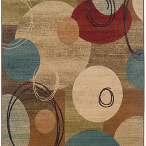 ESSY RUGS EMERSON 2279A Gold/ Brown Area Rugs