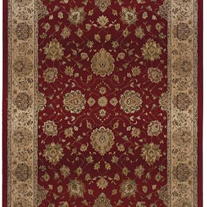 ESSY RUGS GENESIS 035R1 Red/ Beige Area Rugs