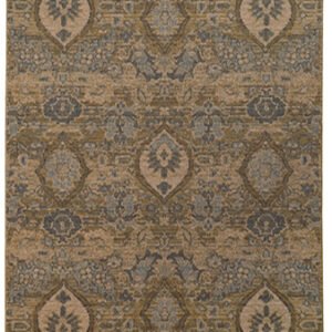 ESSY RUGS HERITAGE 4925W Ivory/ Blue Area Rugs