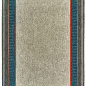ESSY RUGS LATITUDE 8021L Grey/ Blue Area Rugs