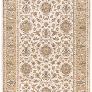 ESSY RUGS MAHARAJA 5091W Ivory/ Gold Area Rugs