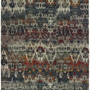 ESSY RUGS MANTRA 048V7 Grey/ Multi Area Rugs