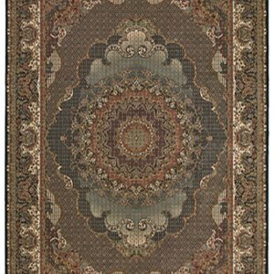 ESSY RUGS MASTERPIECE 5330B Blue/ Red Area Rugs