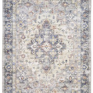 ESSY RUGS MYERS PARK MYP02 Blue/ Gold Area Rugs
