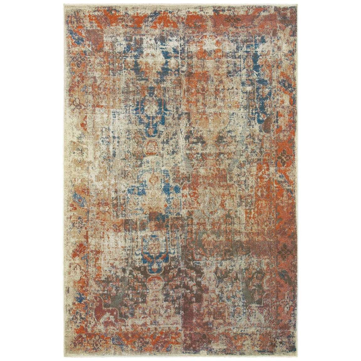 ESSY RUGS PASHA 521X6 Beige/ Multi Area Rugs