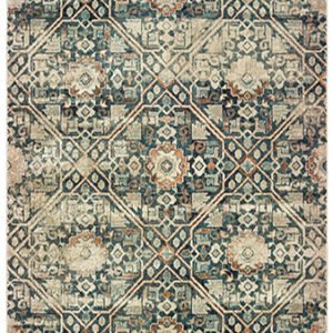 ESSY RUGS RALEIGH 4925L Blue/ Ivory Area Rugs