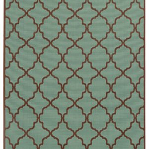 ESSY RUGS RIVIERA 4770A Grey/ Brown Area Rugs